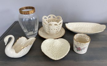 Group Of Lenox Decor