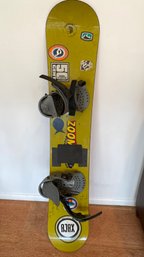 A Classic Vintage  P L Snowboard Made In Austria