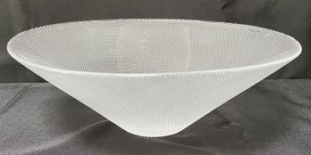 A Kosta Boda Round Bowl 'Limelight'