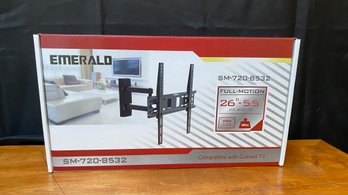 A Brand New In Box Wall Mount TV Bracket By Emerald Mod SM-720-8532