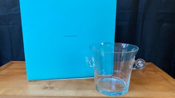 A Tiffany & Co. Scrolled Handle Ice Bucket