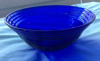 Bormioli Rocco Forum Saphir Cobalt Blue 8' Glass Bowl