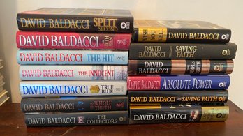 A Group Of 10 Plus David Baldacci Novels