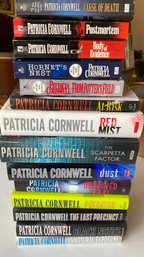 A Group Of 10 Plus Patricia Cornwell Novels