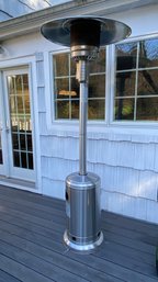 An Outdoor Propane Patio Heater 48,000 BTU Stainless Steel - 1 Of 2