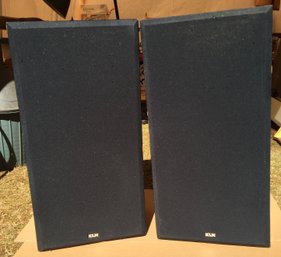 Pair Of Vintage KLH-9912 Stereo Speakers Loudspeakers 250-Watt Rating