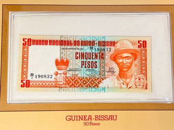 GUINEA-BISSAU - 50  Pesos -   Uncirculated Foreign Paper Money With Info/ History