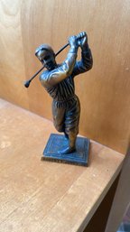 A Robert T. Jones Jr. Bronze U.s.G.A. ' Golf House Collection ' Statue 'Bobby Jones'