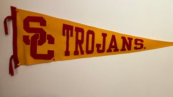 A Southern California  Trojans College Pennant