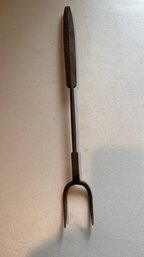 An Antique Fireplace Tools