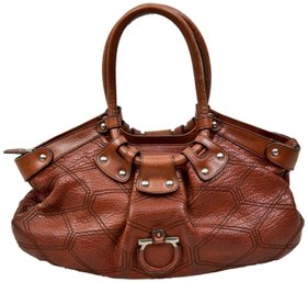 Salvatore Ferragamo Celtico Leather Handbag