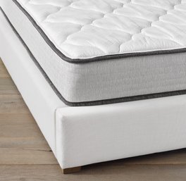 A Pair Of New Full Size Low Profile Mattresses - Beauty Rest - Restoration Hardware