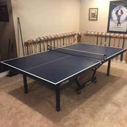 A Stiga Pin Pong Table