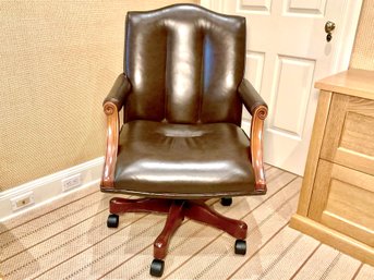 Council Furniture Leather Desk Chair