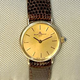 Baume & Mercier Womans 14K Gold Watch