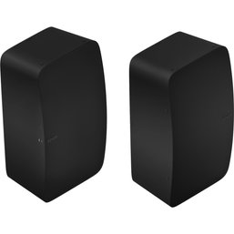 A Pair Of SONOS Speakers - PLAY:5 - With Wall Brackets