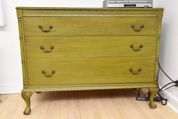 John Stuart Three Drawer Wood Dresser