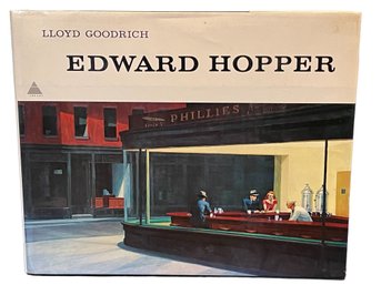 Edward Hopper By Lloyd Goodrich Oversize Book.