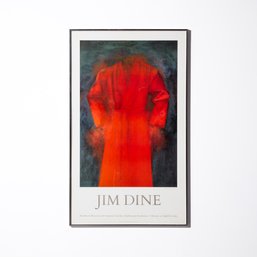 Jim Dine 'Cardinal' 1985 Exhibition Poster