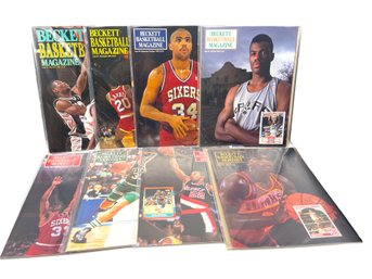 Beckett Basketball Magazine #2- #9 . Part Of A Collection.