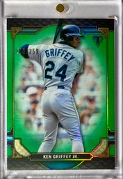 HOF Ken Griffey Jr 2022 Topps Triple Threads Emerald Parallel SP/259