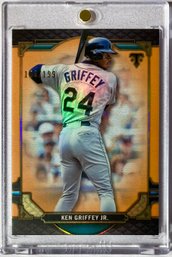 HOF Ken Griffey Jr 2022 Topps Triple Threads Orange Parallel SP/199