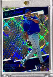 HOF Ken Griffey Jr. 2018 Panini Revolution Cosmic Diamond Refractor SSP/99