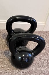 2 CAP Brand Kettle Bells - 25lb & 30lb