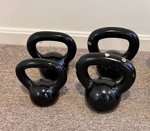 4 CAP Brand Kettle Bells - 10lb/15lb/20lb20lb