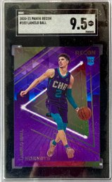 LaMelo Ball RC 2020-21 Panini Recon Featured Rookie GRADED SGC 9.5 MT