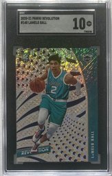 LaMelo Ball RC 2020-21 Panini Revolution Featured Rookie GRADED SGC GM 10