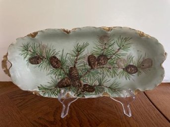 Lipton Paine Hand Painted Oval Serving Dish