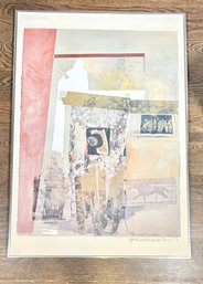 Robert Rauschenberg (American, 1925-2008) ' Watermark' Signed And Numbered