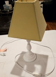 Small Lamp With Green Shade. 18high