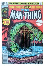 1979 Marvel Comics THE MAN THING #1  Frightful 1st Issue