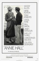 ANNIE HALL 1977 * WOODY ALLEN * DIANE KEATON * MOVIE POSTER- Framed