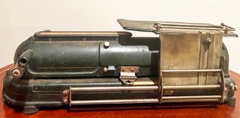 An Antique Protectograph Check Writer Circa 1915