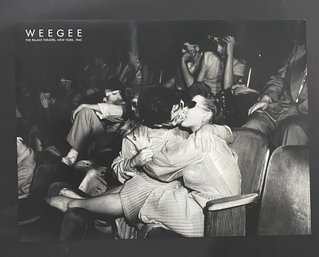 Palace Theater NYC WeeGee Poster