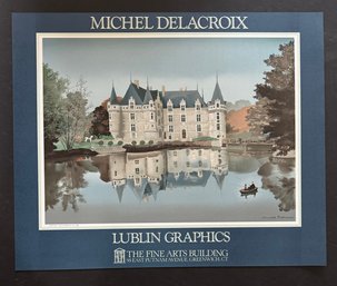 Michael Delacroix Lublin Lithograph