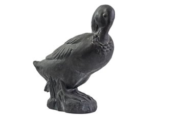 BARRO NEGRO  POTTERY (BLACK CLAY) HEN OAXACA MEXICO