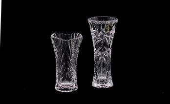 LENOX AND MIKASA CUT CRYSTAL BUD VASE