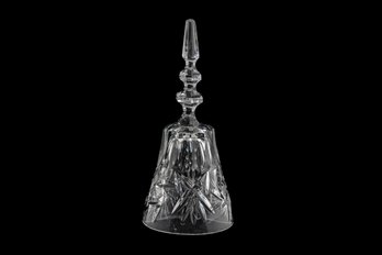 LEAD CUT CRYSTAL STAR OF DAVID DINNER BELL