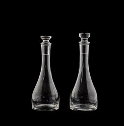 PAIR FINE LENOX CRYSTAL DECANTERS