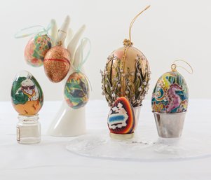 FABERGE-LIKE DECORATIVE EASTER EGGS