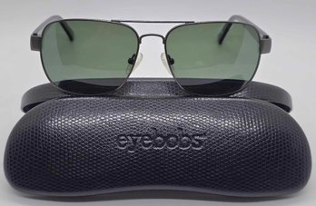 Eyebobs Big Ball Black/green Sunglasses With Branded Case