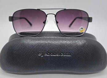 Eyebobs Matte Black/black Gradient Sunglasse Readers With Branded Case