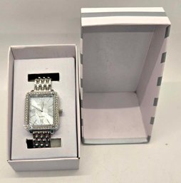 Pretty Kessaris Silvertone Watch