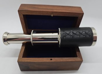 Handcrafted Fully Functional Telescope With Wooden Gift Box