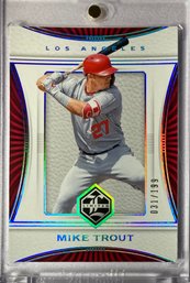 Mike Trout 2018 Panini Limited Spotlight Silver Parallel SP/199