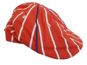 Robert Graham Newsboy Flat Hat! Orange